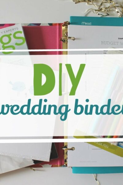 DIY Wedding Binder