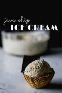 Java Chip Ice Cream