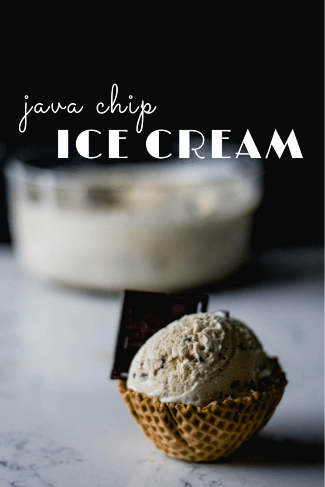 Java chip store ice cream