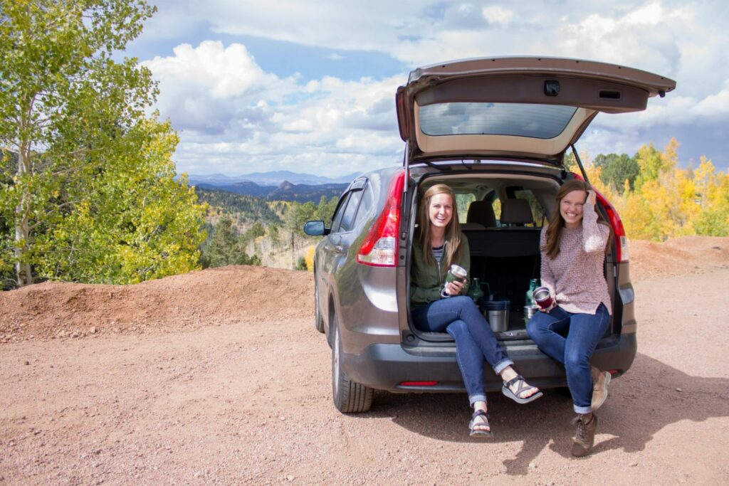 Trailgating! Gotta love Colorado in the Fall! Grab your gear and go! 