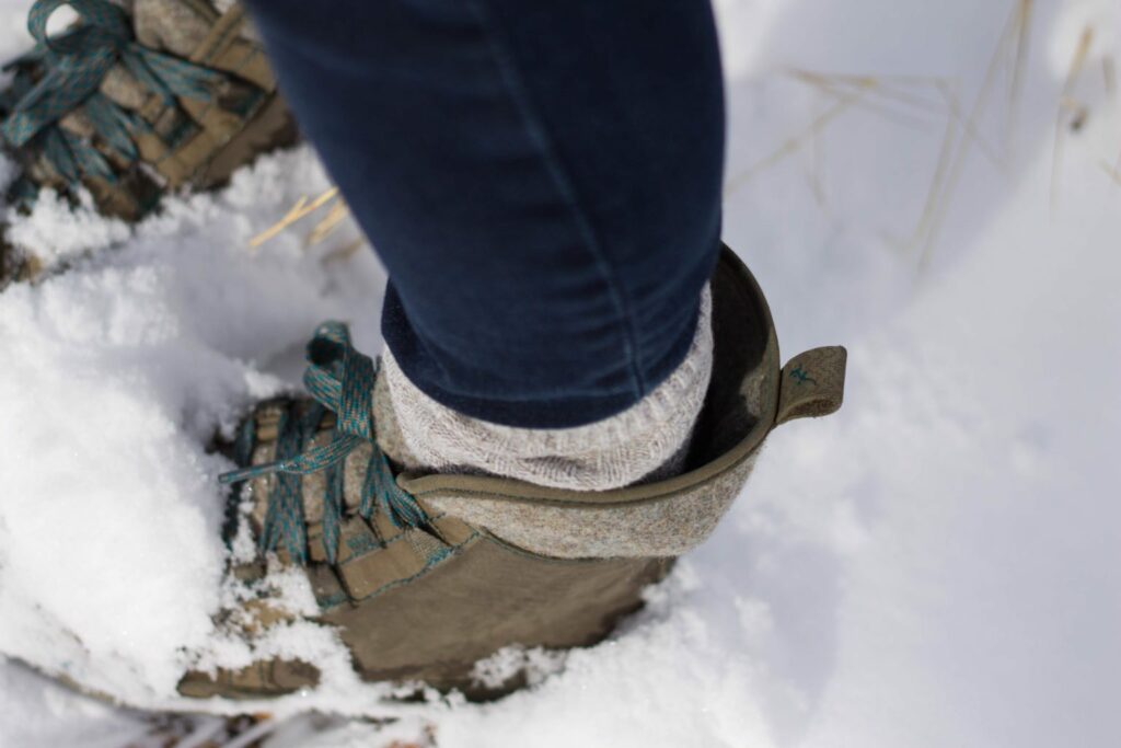 Stay warm while hiking in the winter! Don't let the snow keep you in! 