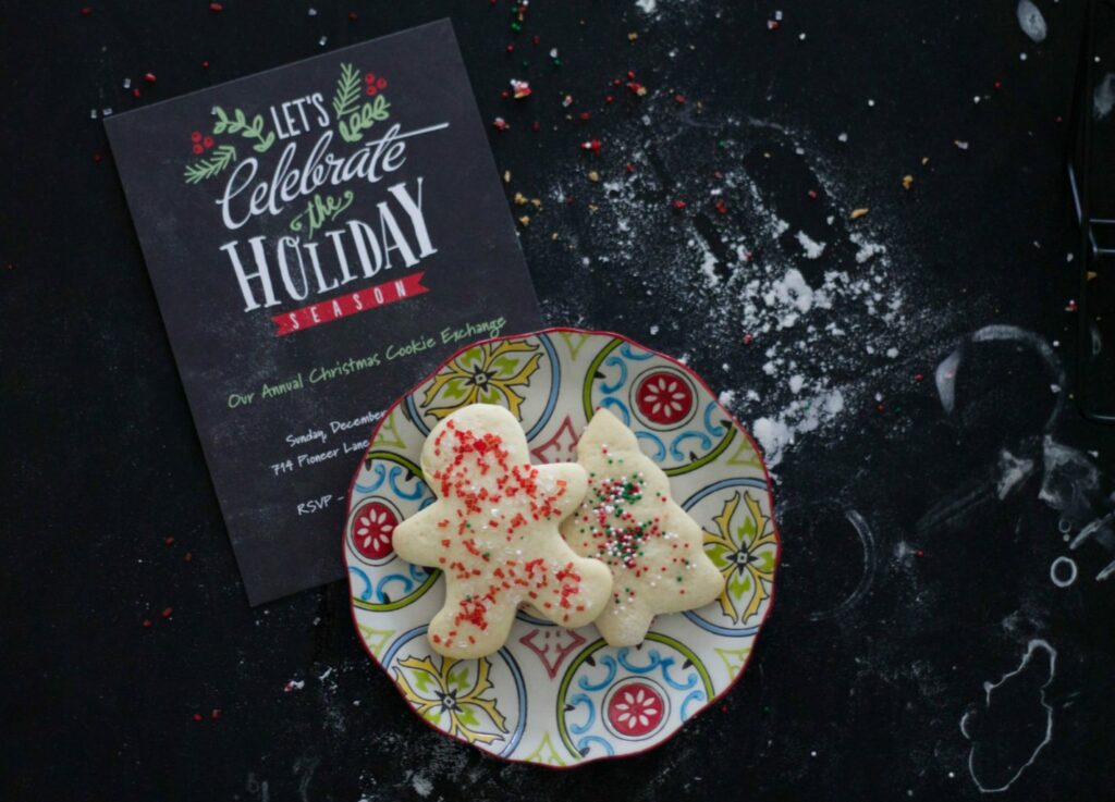 Love these fun annual Christmas Cookie Party invitations! I love how they have a party every year - It would be great to get something like this  together! 