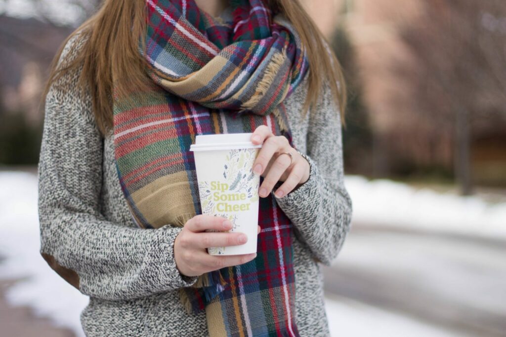 Winter Stitch Fix! I am loving the sweater with the elbow patches and the scarf! The boots are also so cute! 