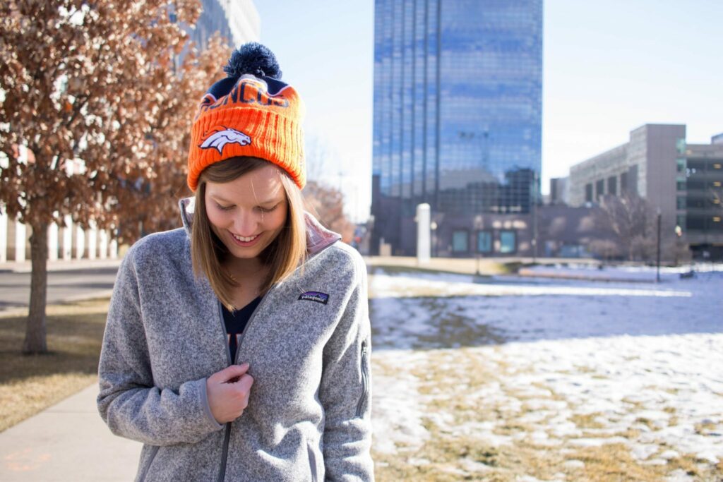 Denver Broncos style for all you Colorado Football loving girls out there! 