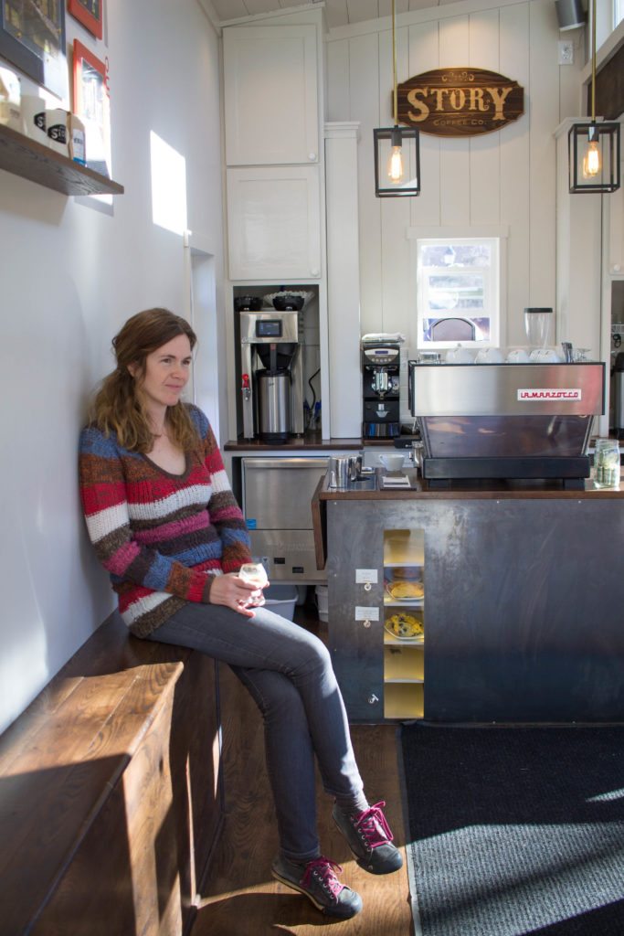 Story Coffee Company. Love this adorable Tiny House coffee shop in Colorado Springs! 