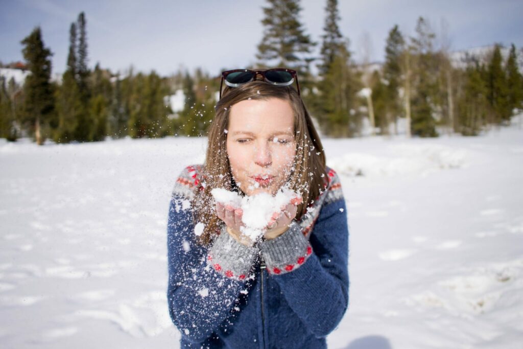 Love this beautiful Fair Isle Winter Outfit in the Colorado Rocky Mountains! And those boots! 