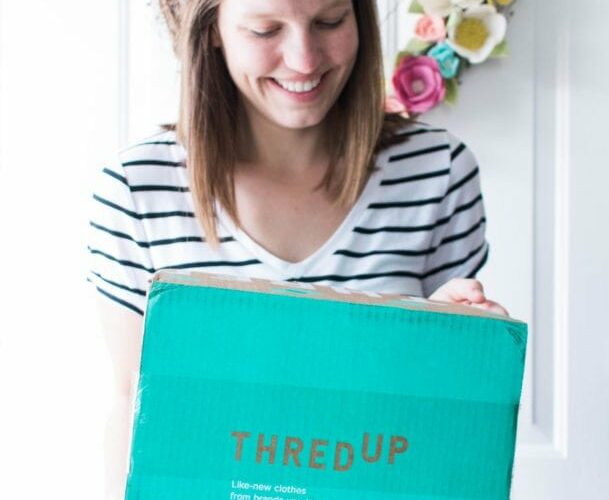 have you checked out thredUP yet? The best place to sell back clothes and buy like-new clothes for your closet at huge discounts!