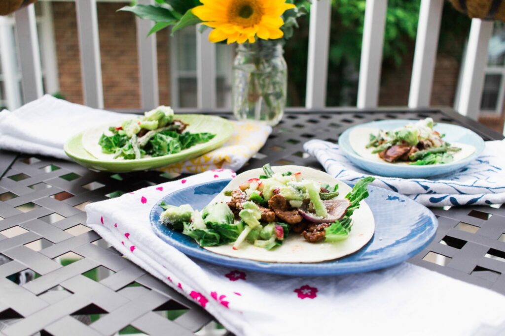 Create delicious meals at home with the help of Blue Apron!! 