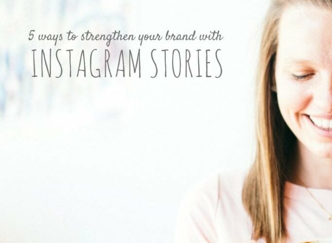 Use Instagram Stories to grow your brand and connect with your followers!