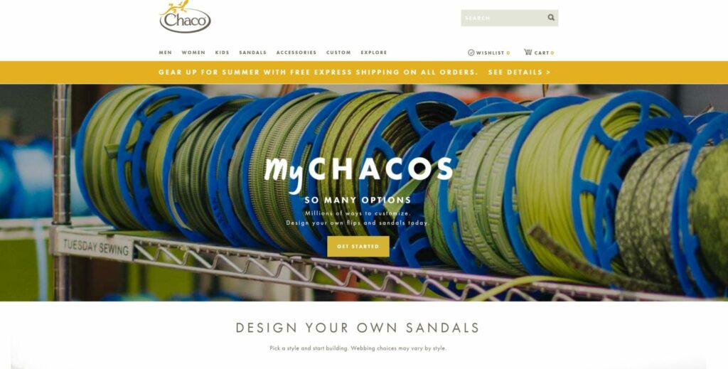 Create your own on sale chacos