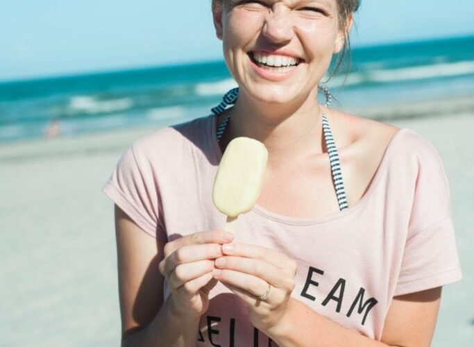 Florida Beaches - styling cool with Outshine Fruit & Yogurt Bars!