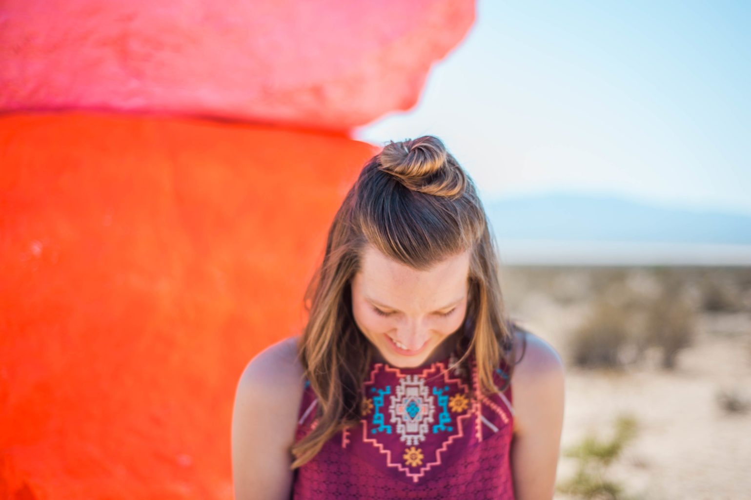 Love this fun neon desert style! That top is so perfect for hot summer! location: seven magic mountains Love this fun neon desert style! That top is so perfect for hot summer! location: seven magic mountains
