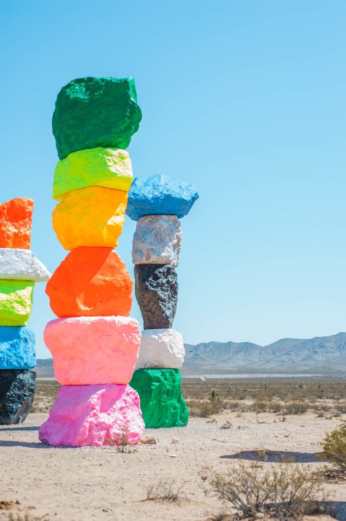Love this fun neon desert style! That top is so perfect for hot summer! location: seven magic mountains Love this fun neon desert style! That top is so perfect for hot summer! location: seven magic mountains