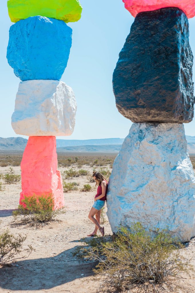 Love this fun neon desert style! That top is so perfect for hot summer! location: seven magic mountains Love this fun neon desert style! That top is so perfect for hot summer! location: seven magic mountains