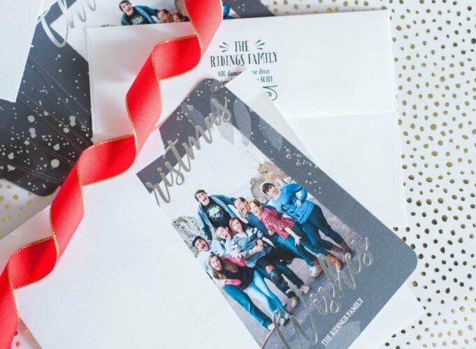 Christmas Cards with Tiny Prints 2016 #TinyPrints #CLVR