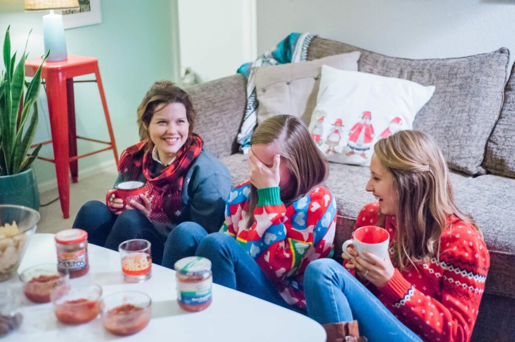 How to Throw a Festive Sweater Party - with Frito Lay #ad