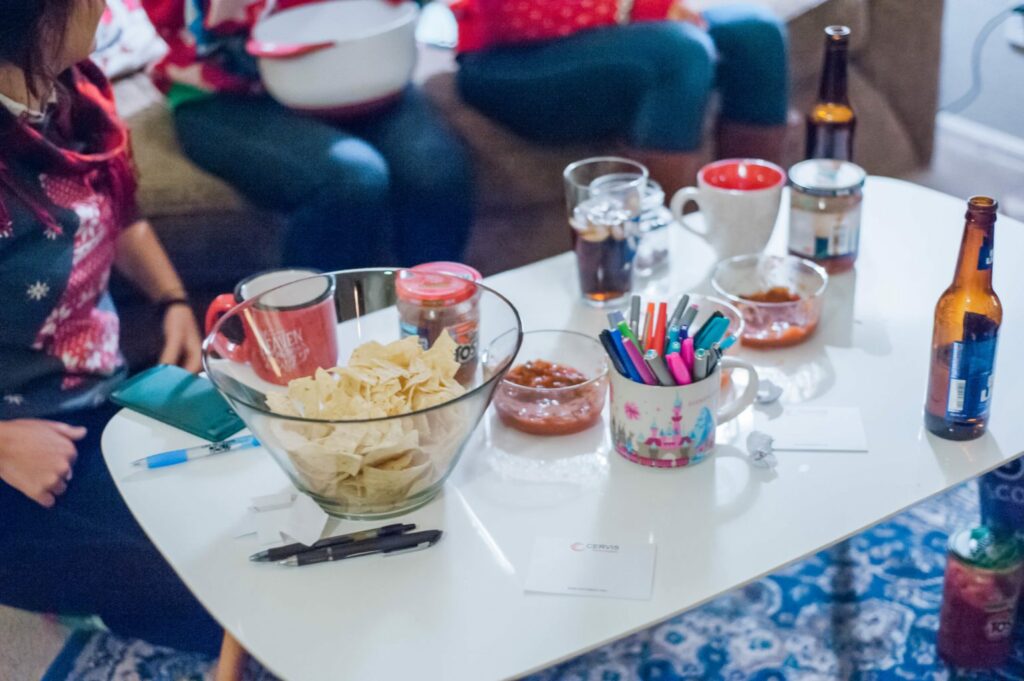 How to Throw a Festive Sweater Party - with Frito Lay #ad