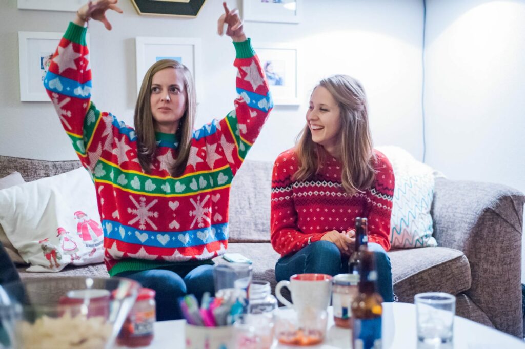 How to Throw a Festive Sweater Party - with Frito Lay #ad