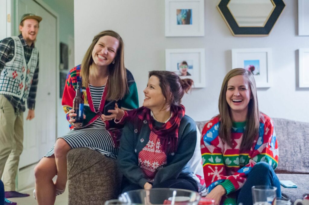 How to Throw a Festive Sweater Party - with Frito Lay #ad