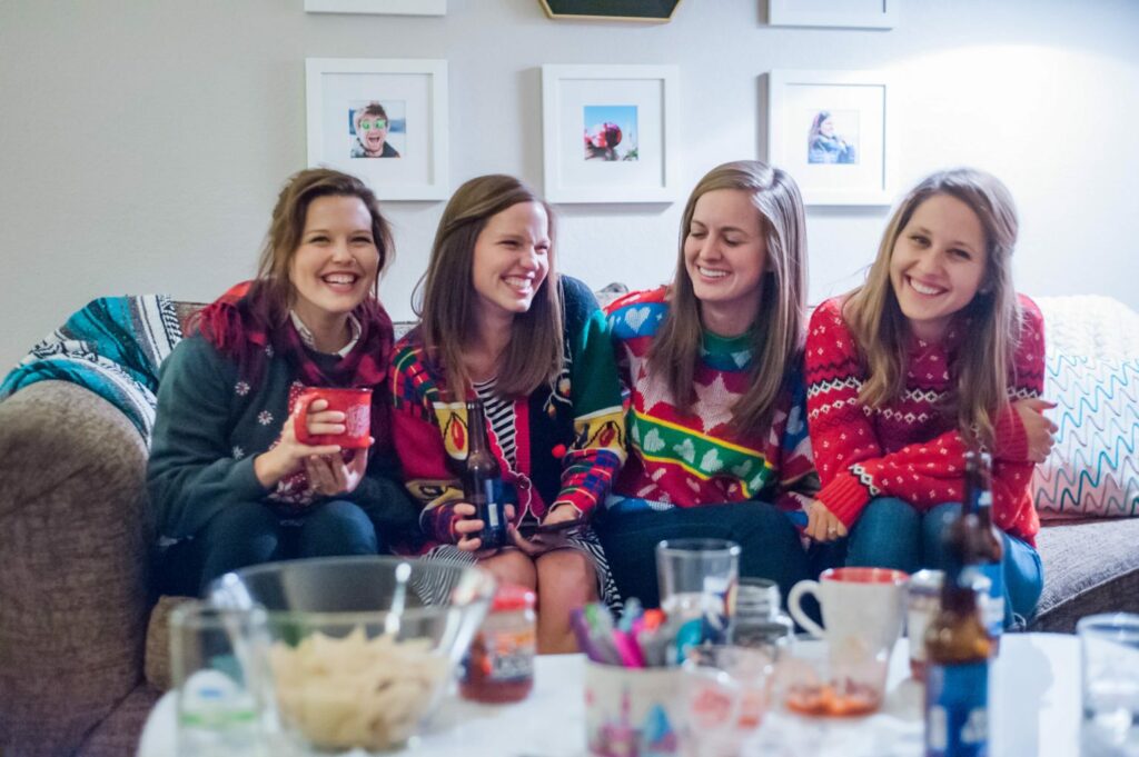 How to Throw a Festive Sweater Party - with Frito Lay #ad