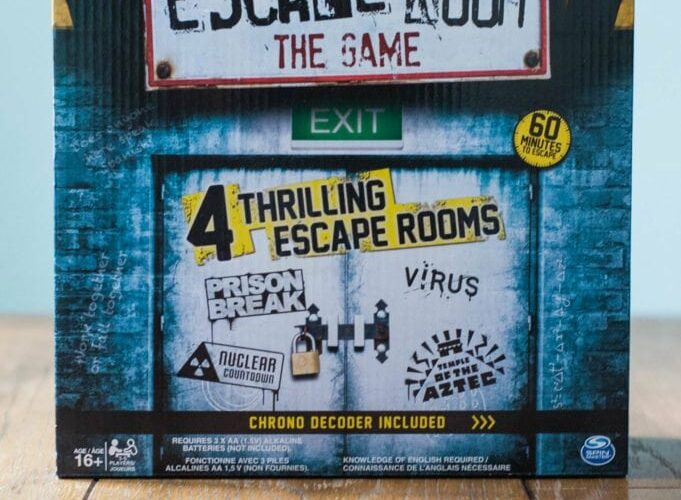 Escape Room the Game - Playing Board Games for community - @Spin Master #EscapeRoomTheGame #CG