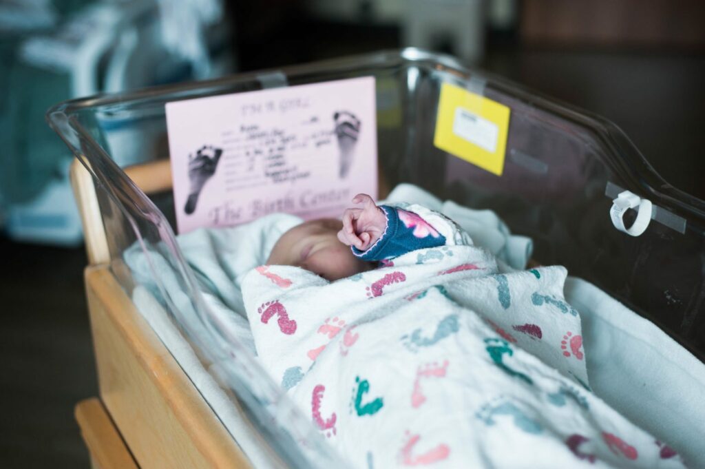 Fresh 48 hospital newborn photoshoot