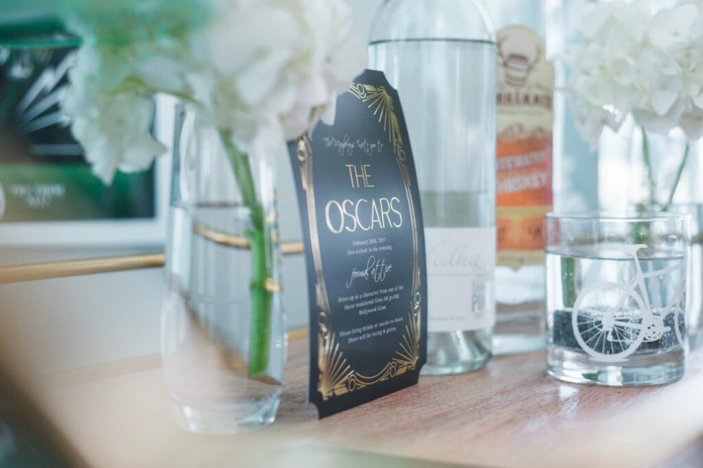 How to Host an Oscars Party - with fun invites from Basic Invite!