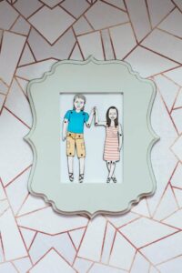 An Unlikely Closet Makeover - tuning a closet into a office space with Walls Need Love