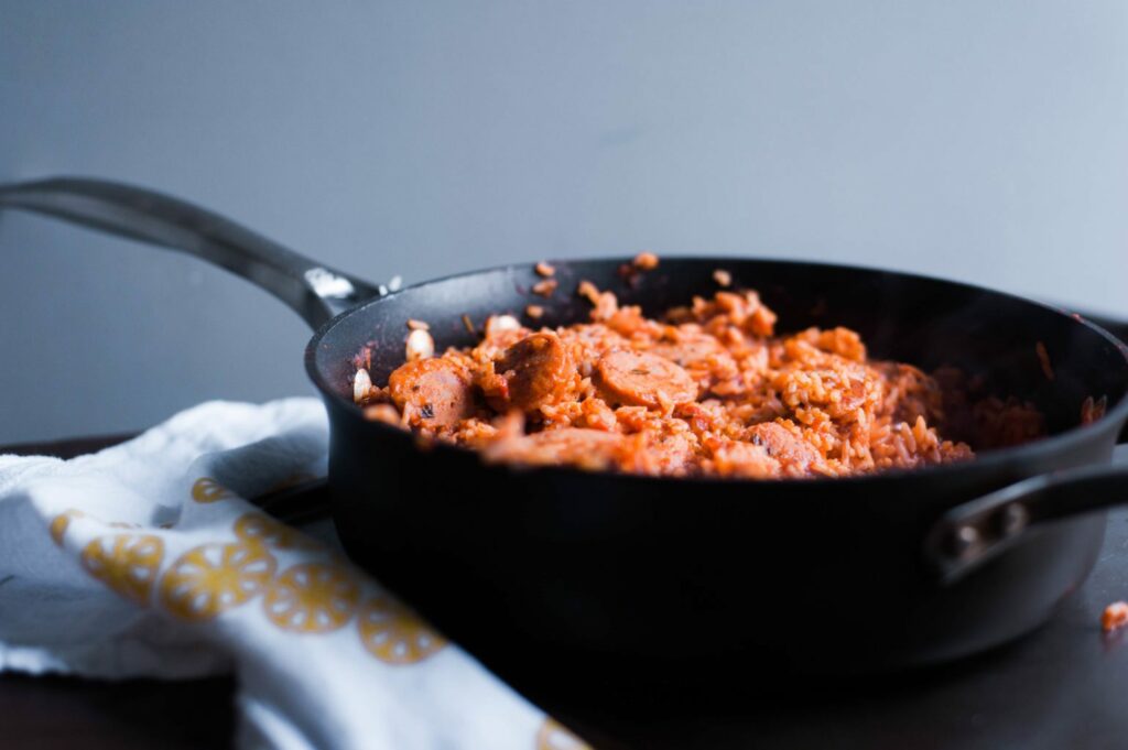 Stuffed Bell Peppers with al fresco chicken sausage!