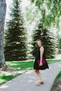 Black dress from Old Navy