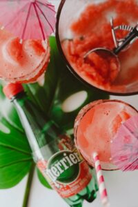 Strawberry & Watermelon Sorbet Cocktail