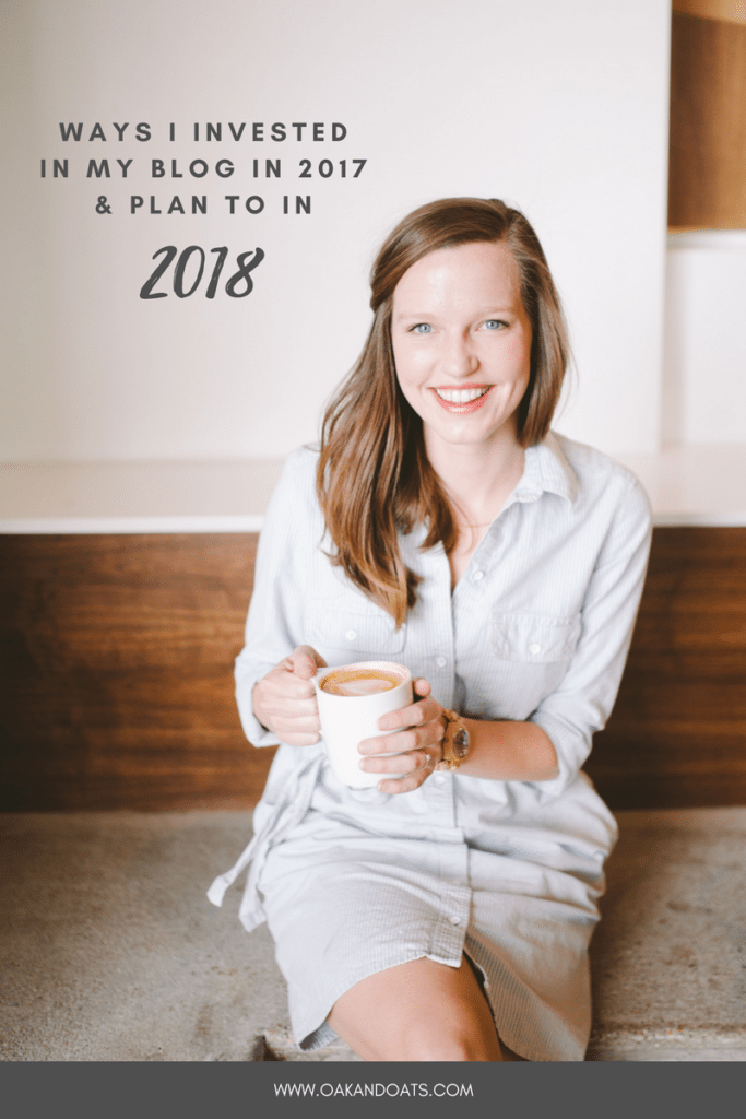 Ways I invested in my blog in 2017 and plan on in 2018