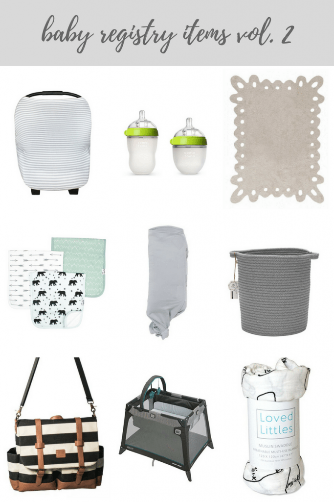 Minimalist baby hot sale registry 2018