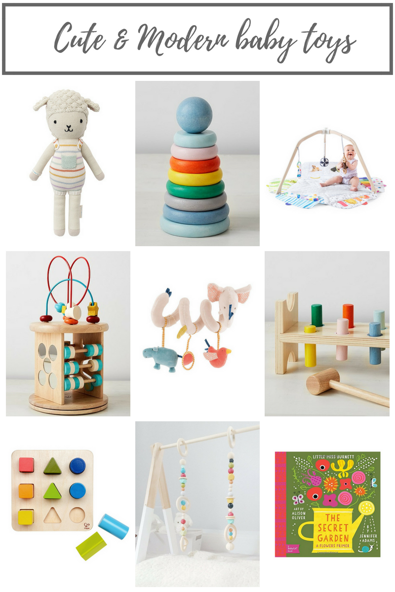 9 Cute Modern Baby Toys Oak Oats