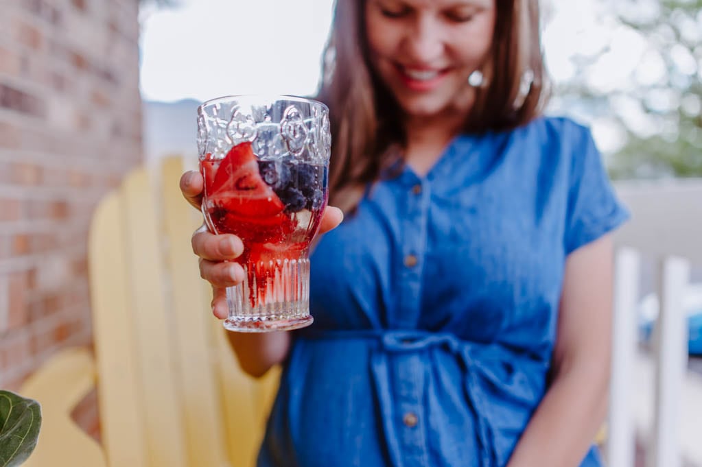 DIY Frozen Fruit Ice Cubes