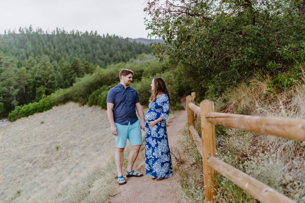 Maternity Photos with Husband