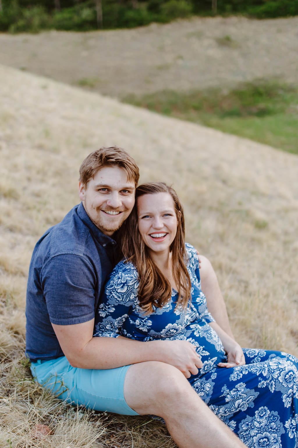 Maternity Photos with Husband