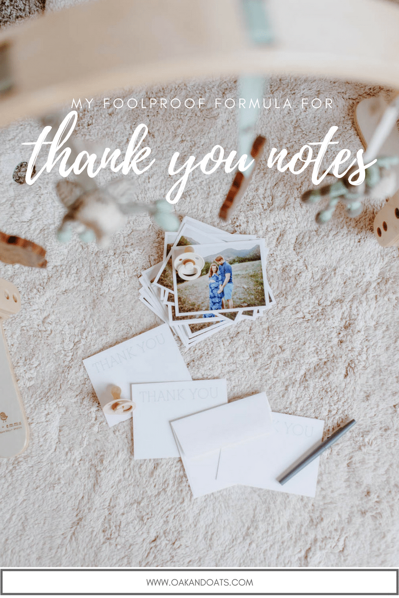 The Foolproof Thank-You Note Formula