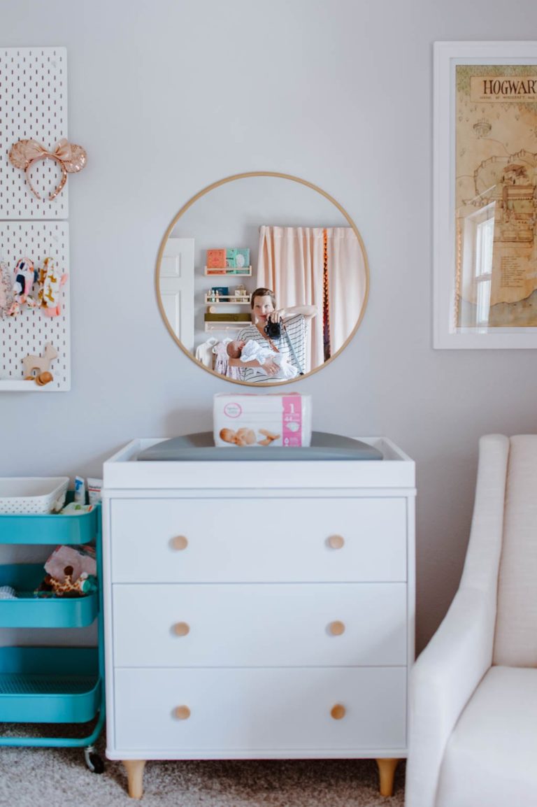 Diaper Changing Station - Oak + Oats