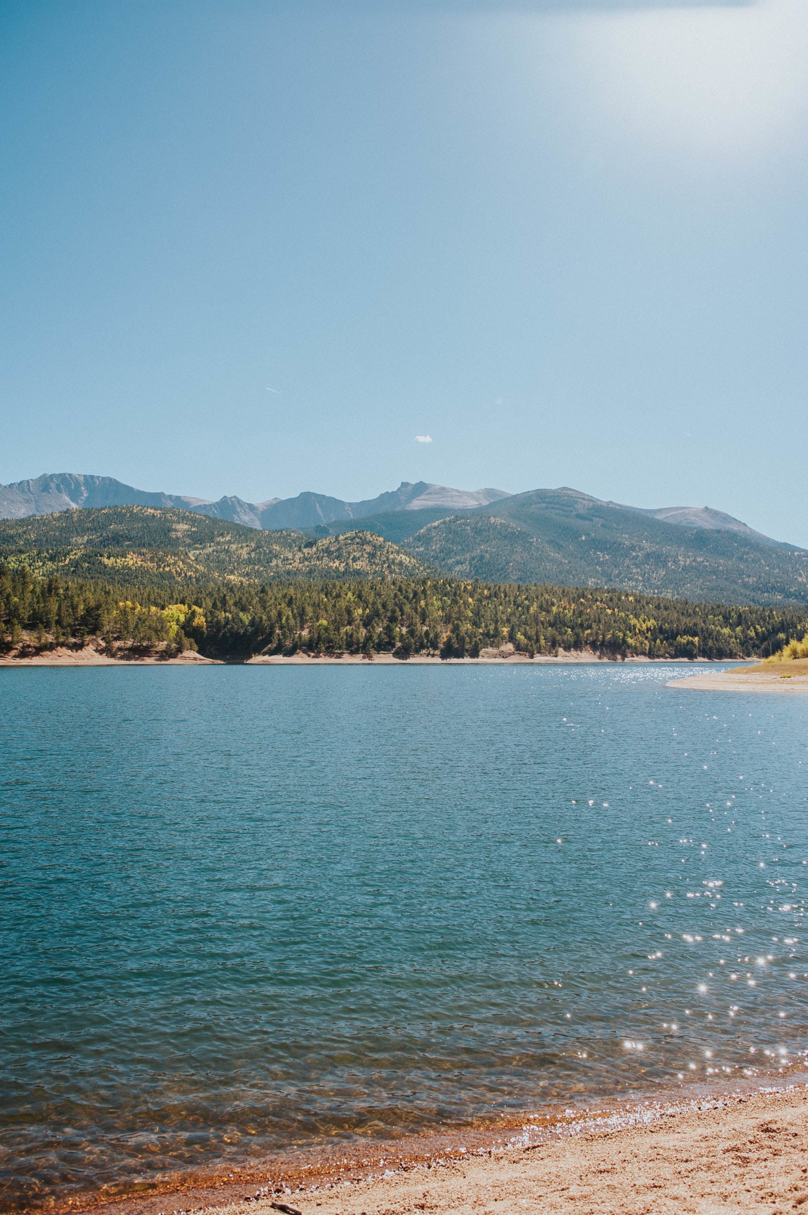 Crystal Creek Reservoir which is off Pike's Peak Highway