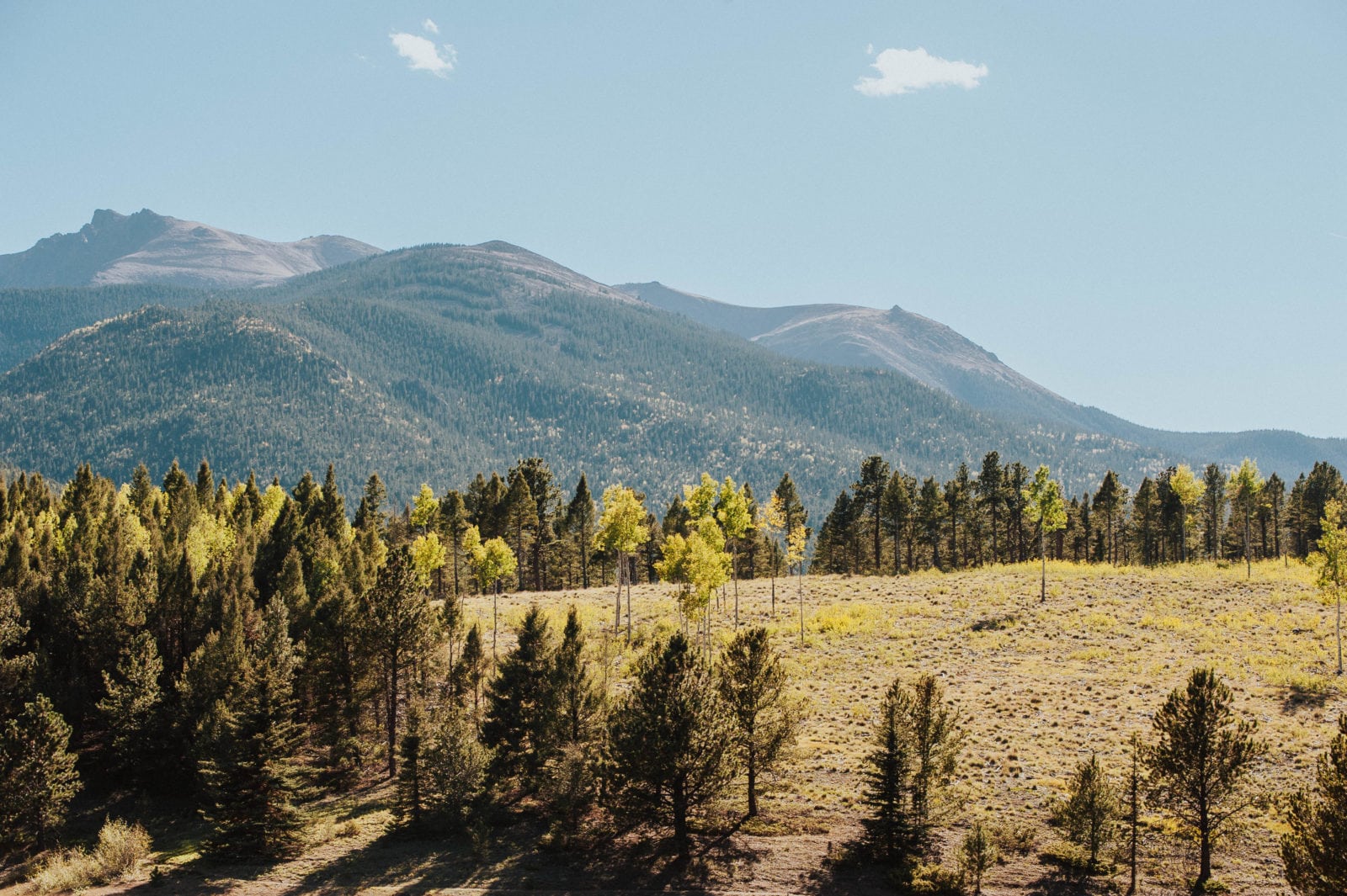 Crystal Creek Reservoir which is off Pike's Peak Highway