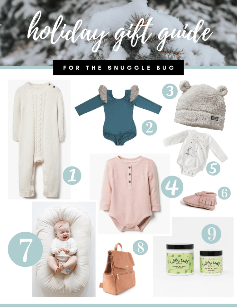 Holiday Gift Guide for the Snuggle Bug