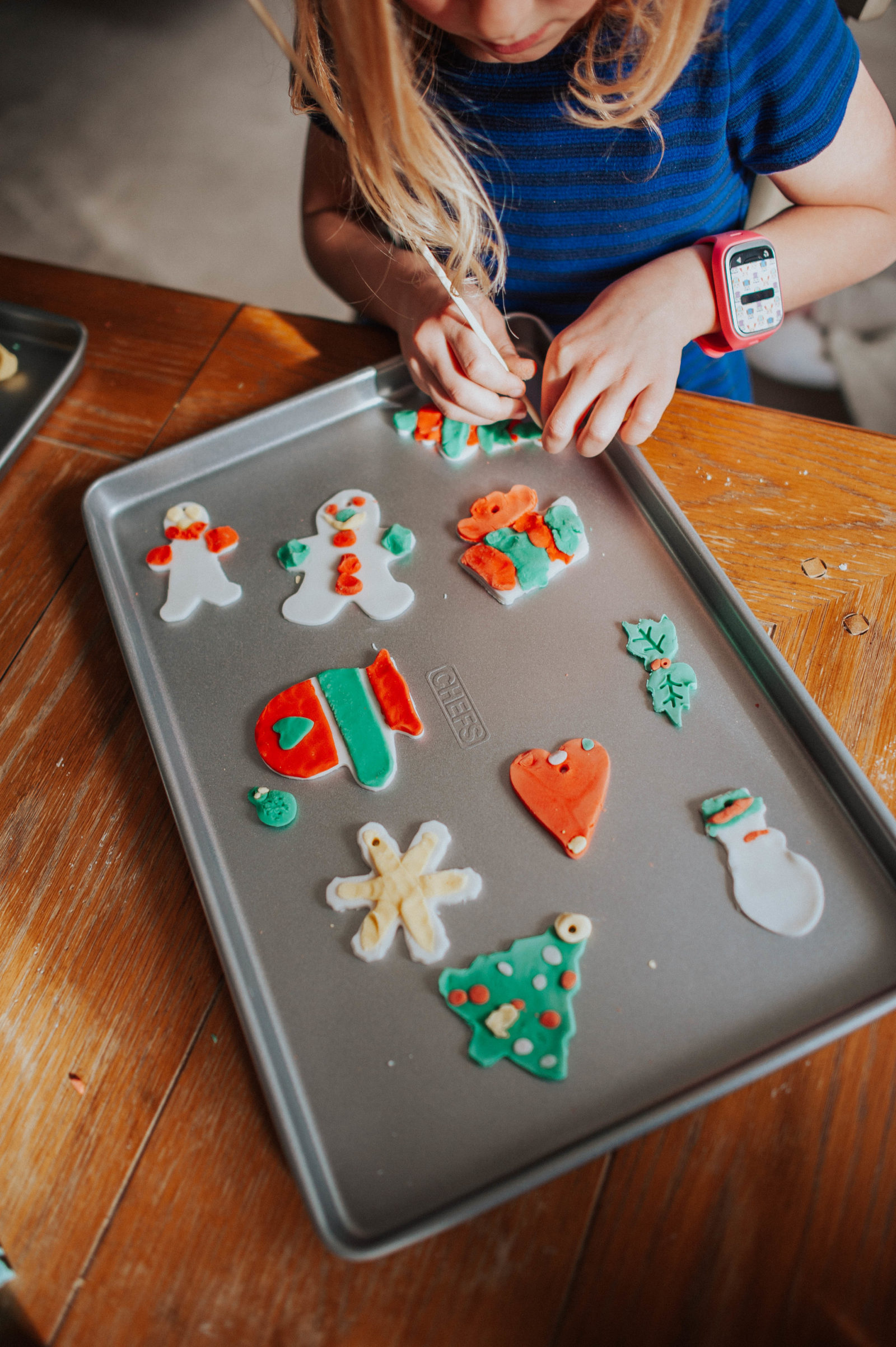 Homemade Clay Ornaments - Elsie