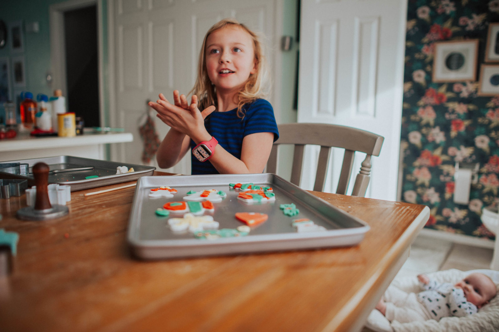 Homemade Clay Ornaments - Elsie