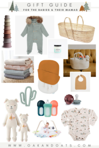 Holiday Gift Guide for the babies + their mamas