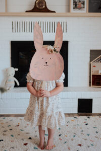 Cardboard Easter Bunny Masks