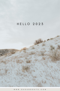 Hello 2023: Looking forward