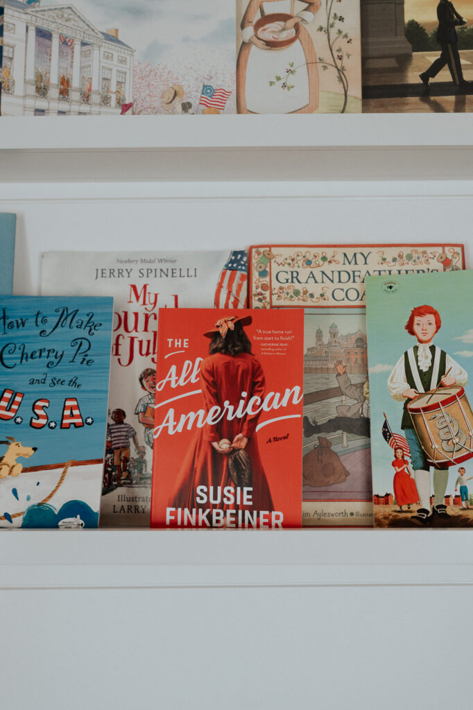 Independence Day Booklist - 4th of July - Patriotic Books - Homeschool Picture Books America - The All American by Susie Finkbeiner